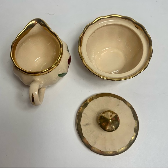 Vintage Wade miniature creamer and sugar dish set. Wade Made in England - Picture 6 of 12